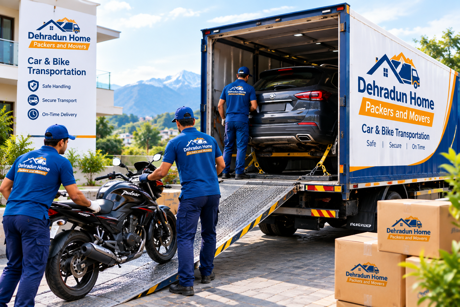 Car and Bike Transportation